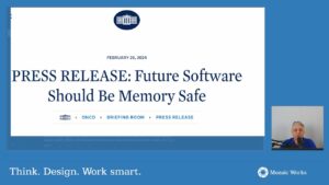 White House Recommends Memory Safe Languages