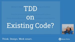 Can You TDD on Existing Code?