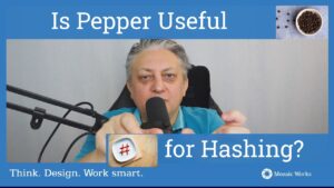 Is Pepper Useful for Hashing Secrets?