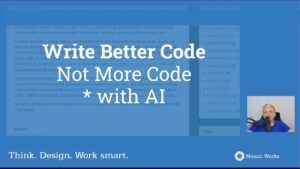 Go Slow to Go Fast with AI: Writing Better Code, Not More Code