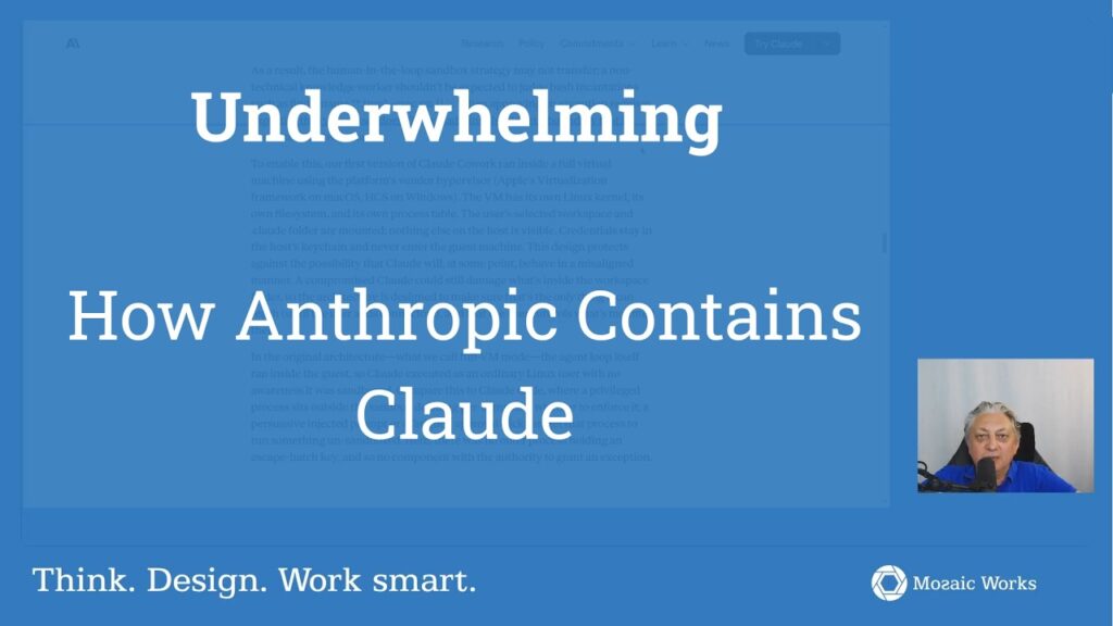 Underwhelming: How Anthropic contains Claude